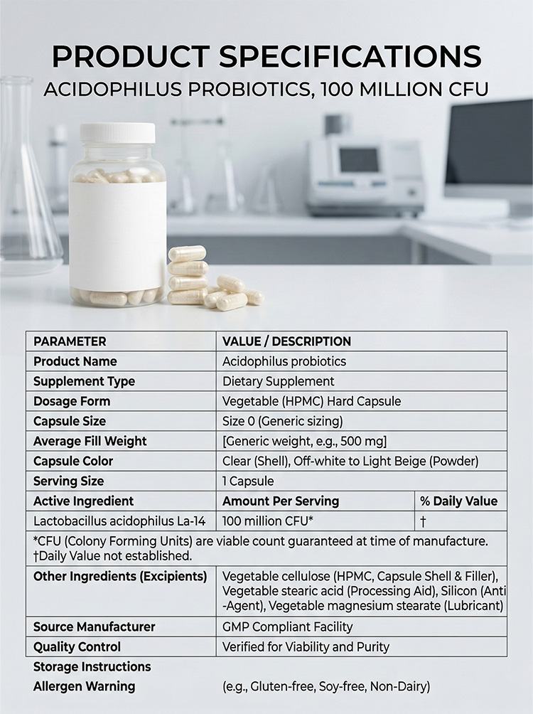 Acidophilus probiotics product detail image 7