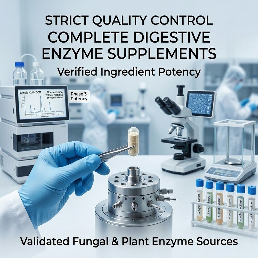 Complete digestive enzyme supplements for intestinal health product detail image 5