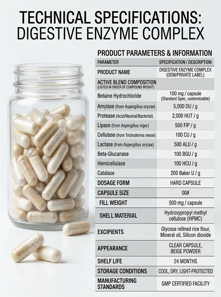 Digestive enzyme complex product detail image 7