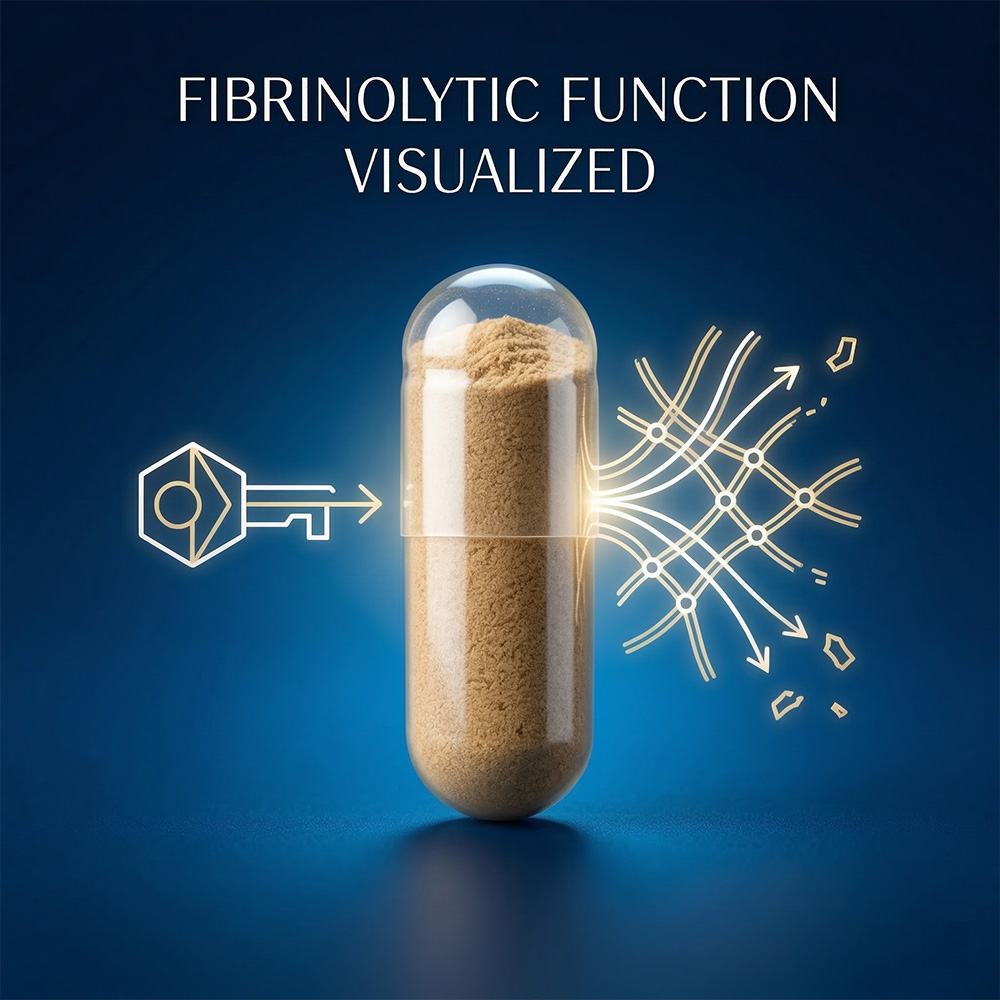 Earthworm fibrinolytic enzyme product detail image 5