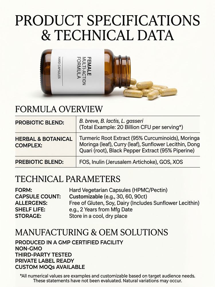 Female probiotics product detail image 7
