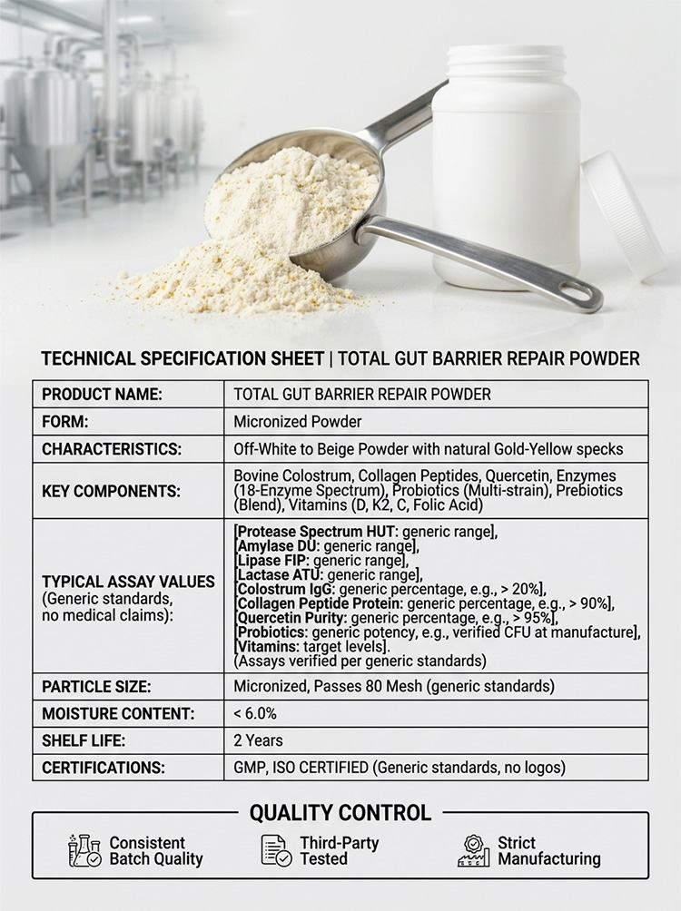 Intestinal health supplements product detail image 7