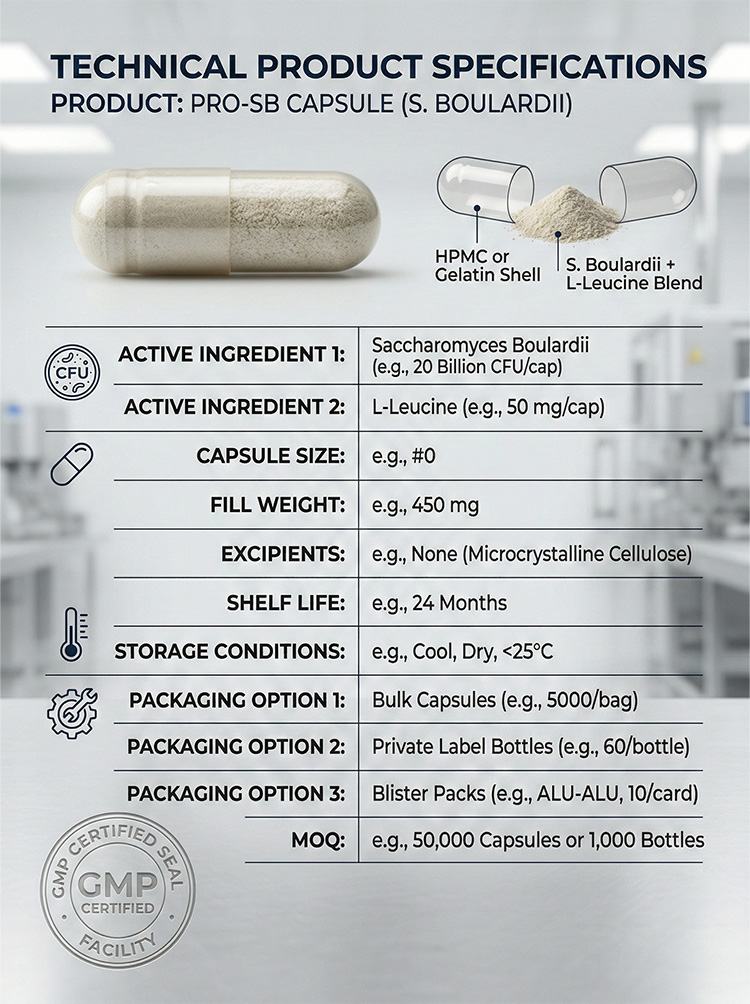 Male and female probiotics - S Boulardii product detail image 7