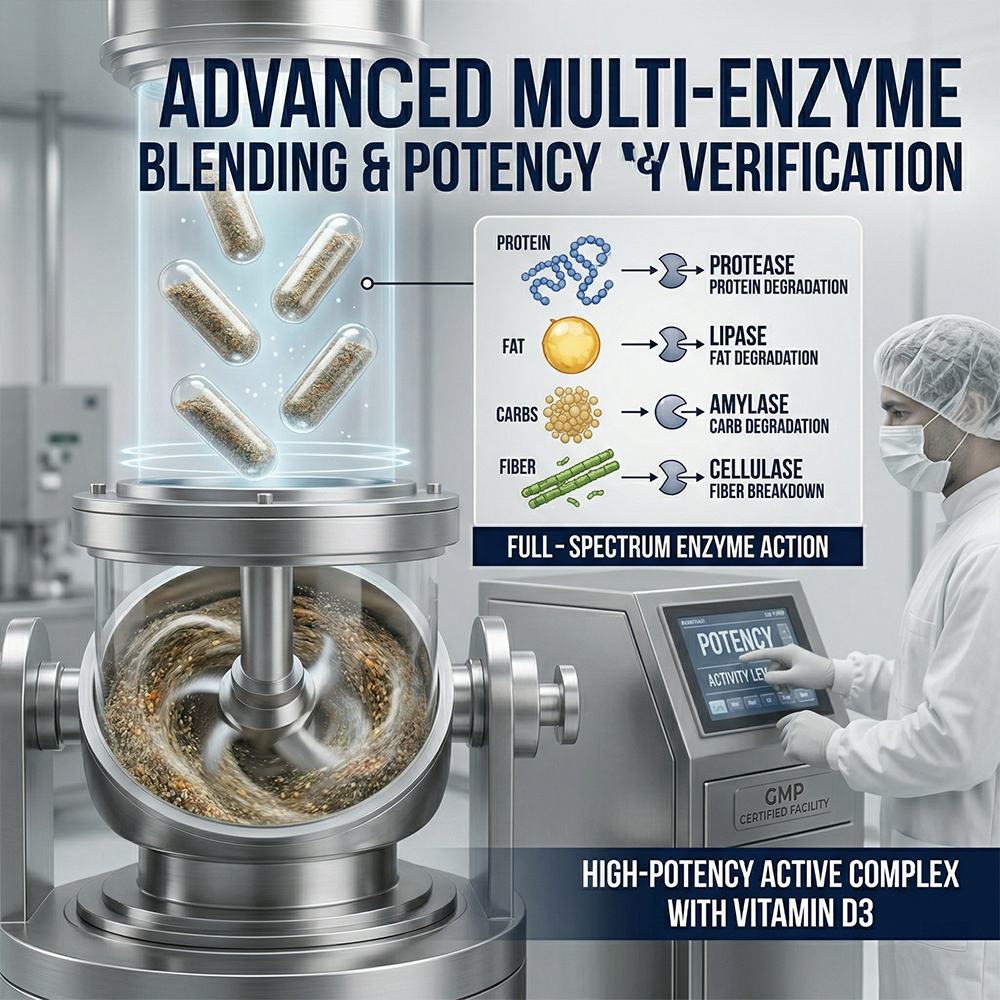 High Potency Digestive Enzyme Formula product detail image 2