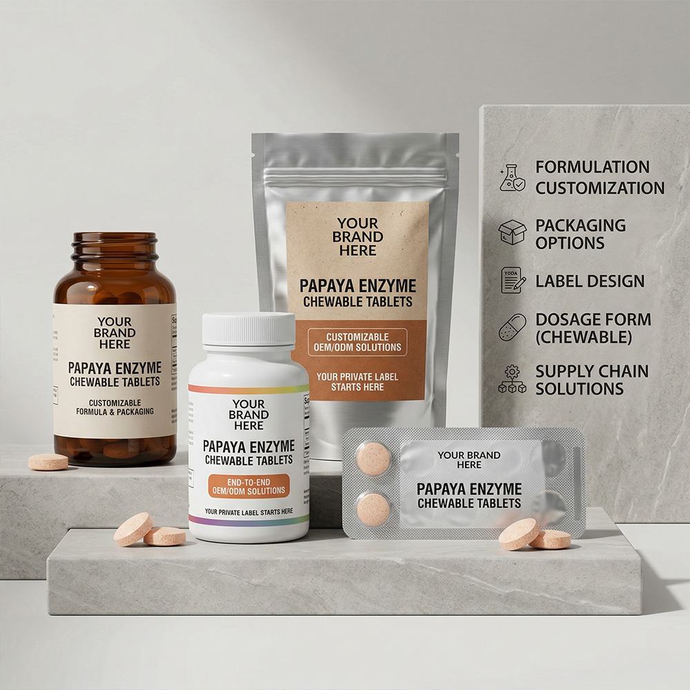 Original Papaya Enzyme Chewable Tablets product detail image 5