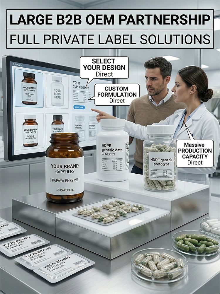 Papaya enzyme adds chlorophyll product detail image 8