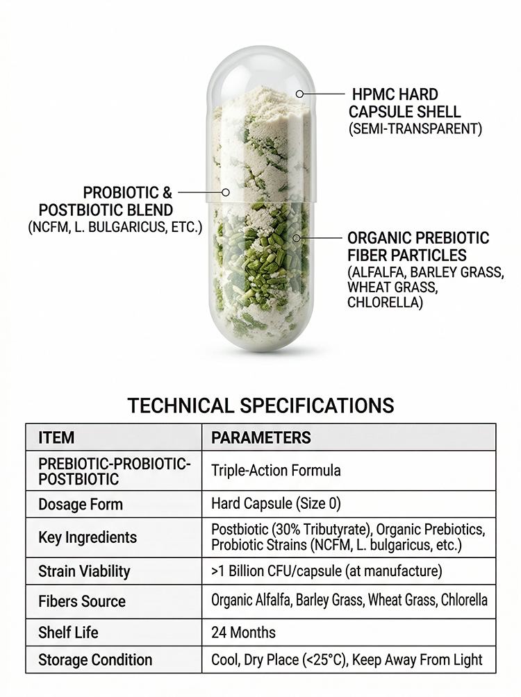 Prebiotic Probiotic Postbiotic Blend product detail image 7