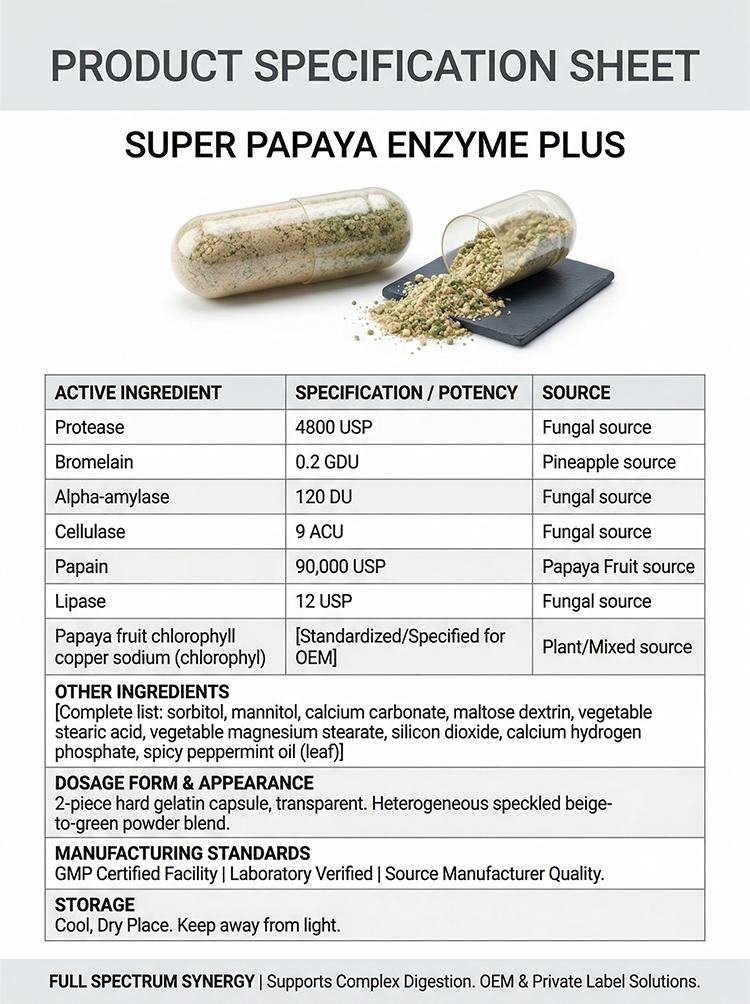 Super Papaya Enzyme Plus product detail image 7