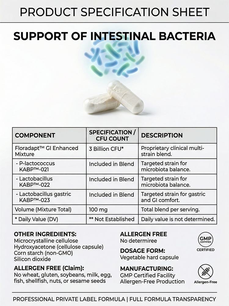 Support of intestinal bacteria product detail image 7