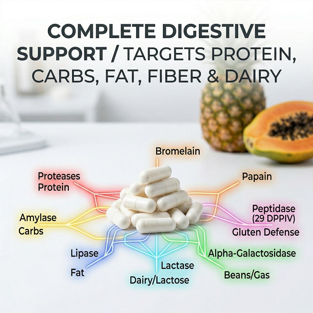 Unisex digestive enzymes product detail image 2