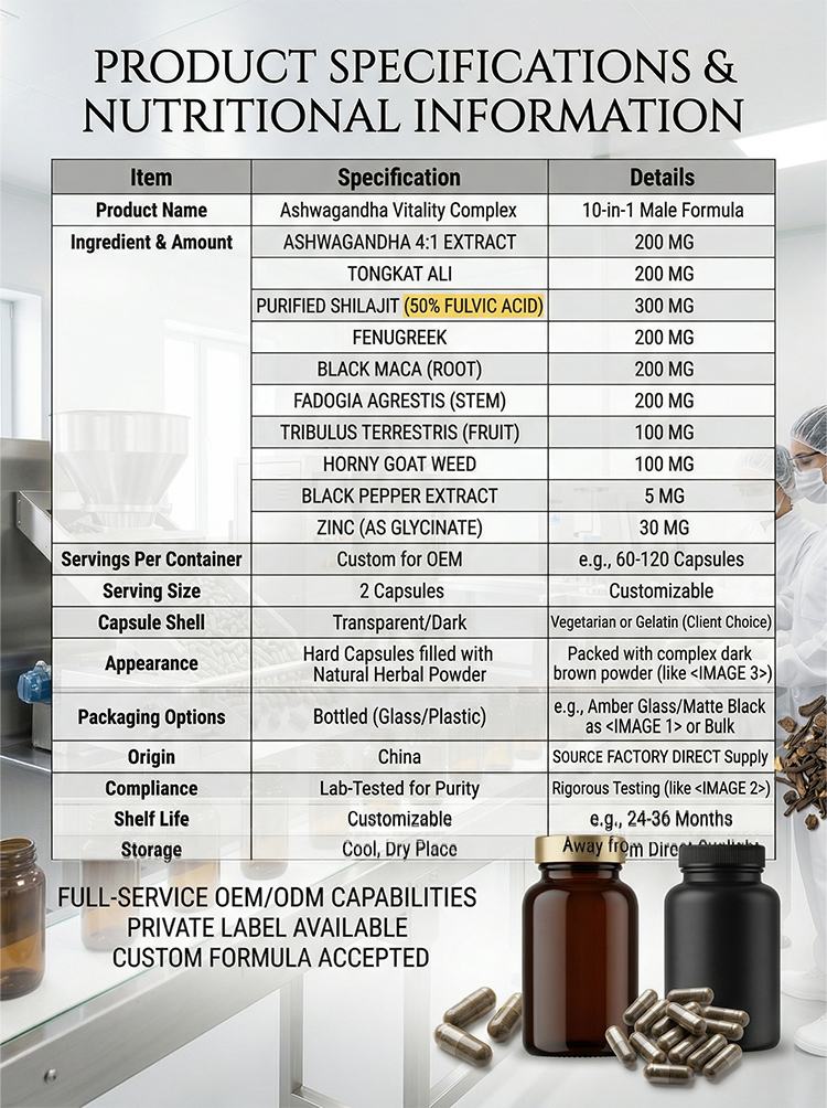 Men's Ashwagandha Capsules product detail image 7