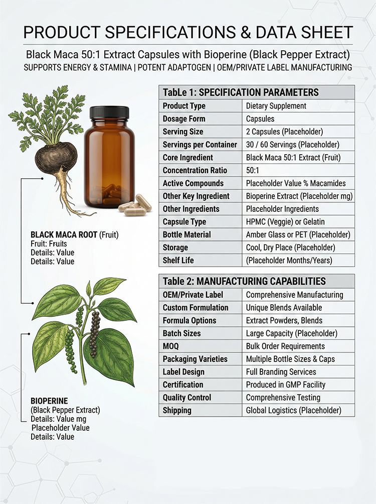 Black Maca Extract 50:1 product detail image 7