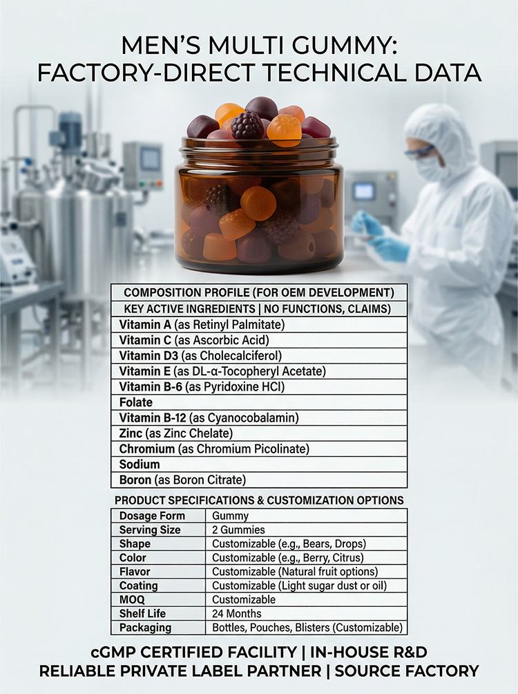 Men's Multivitamin Capsules product detail image 7