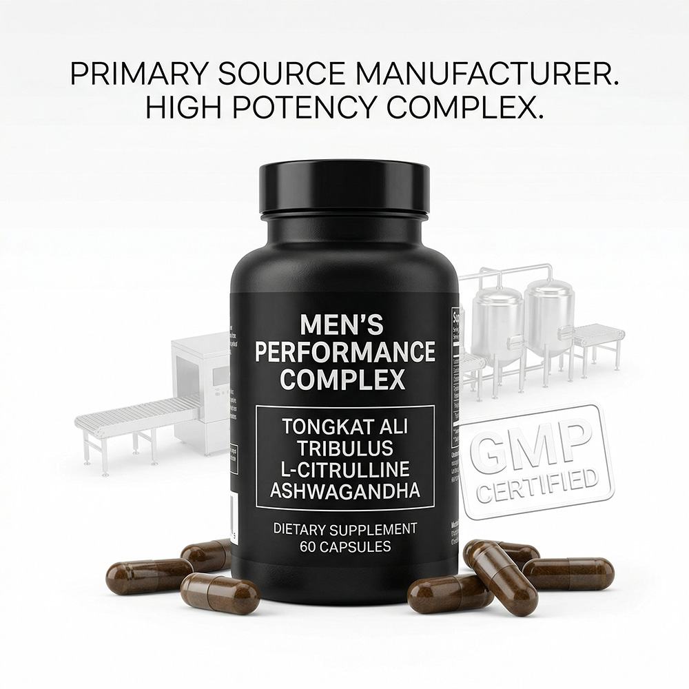 Men'S Performance Complex Tongkat Ali Tribulus L-Citrulline Ashwagandha