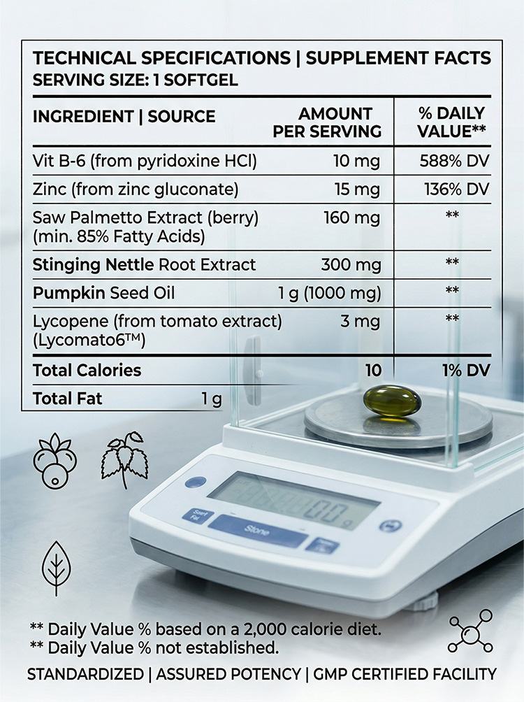 Men's Botanical Capsules product detail image 7