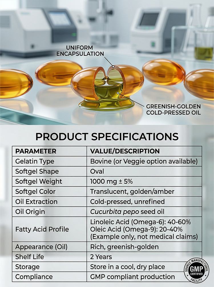 Pumpkin Seed Oil product detail image 7