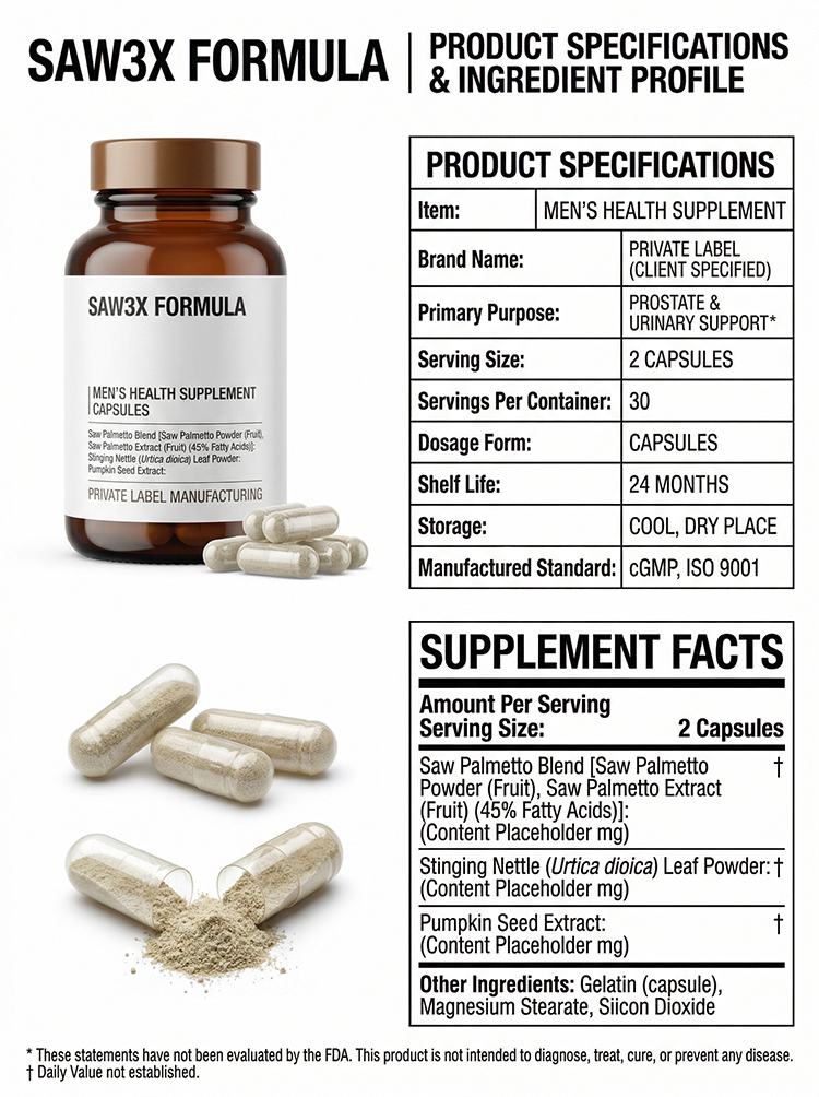 Men's Botanical Blend Formula product detail image 7