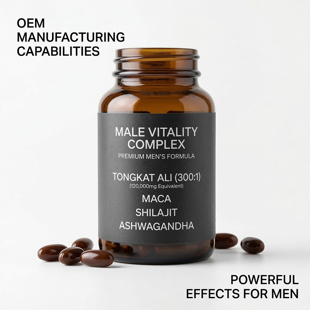 Tongkat Ali Maca Shilajit Ashwagandha Capsules