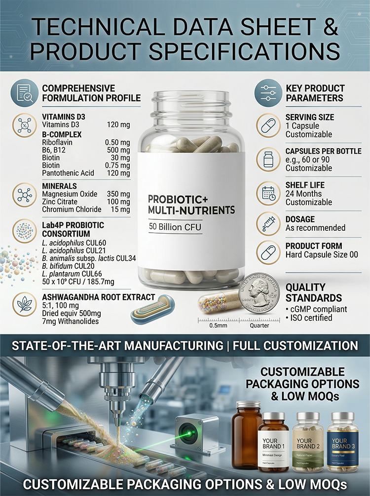 Probiotic Multi-Nutrient Formula product detail image 7