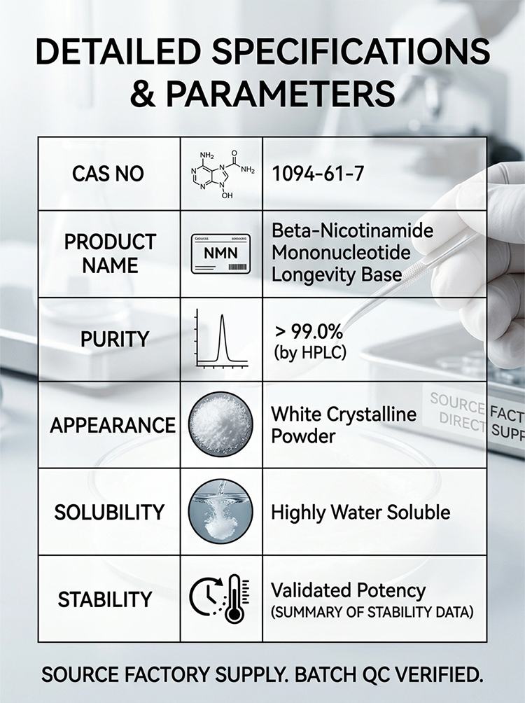 Beta-Nicotinamide Mononucleotide Longevity Base product detail image 7