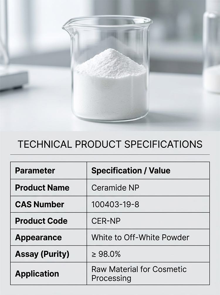 Ceramide NP Lipophilic Barrier Raw Powder product detail image 7