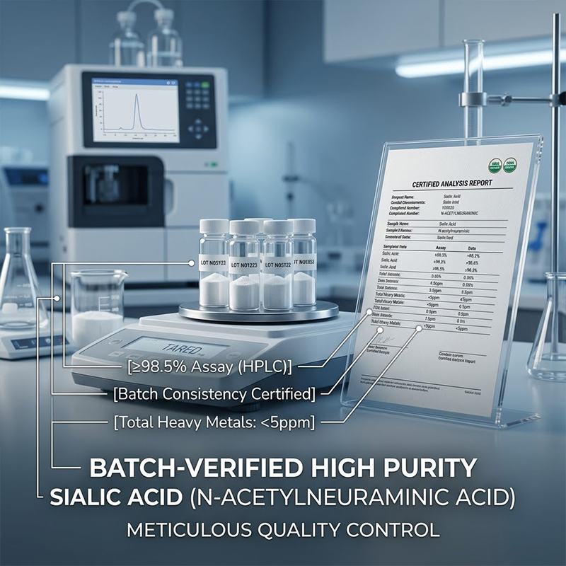 N-Acetylneuraminic Acid Sialic Acid Bulk Supply product detail image 4