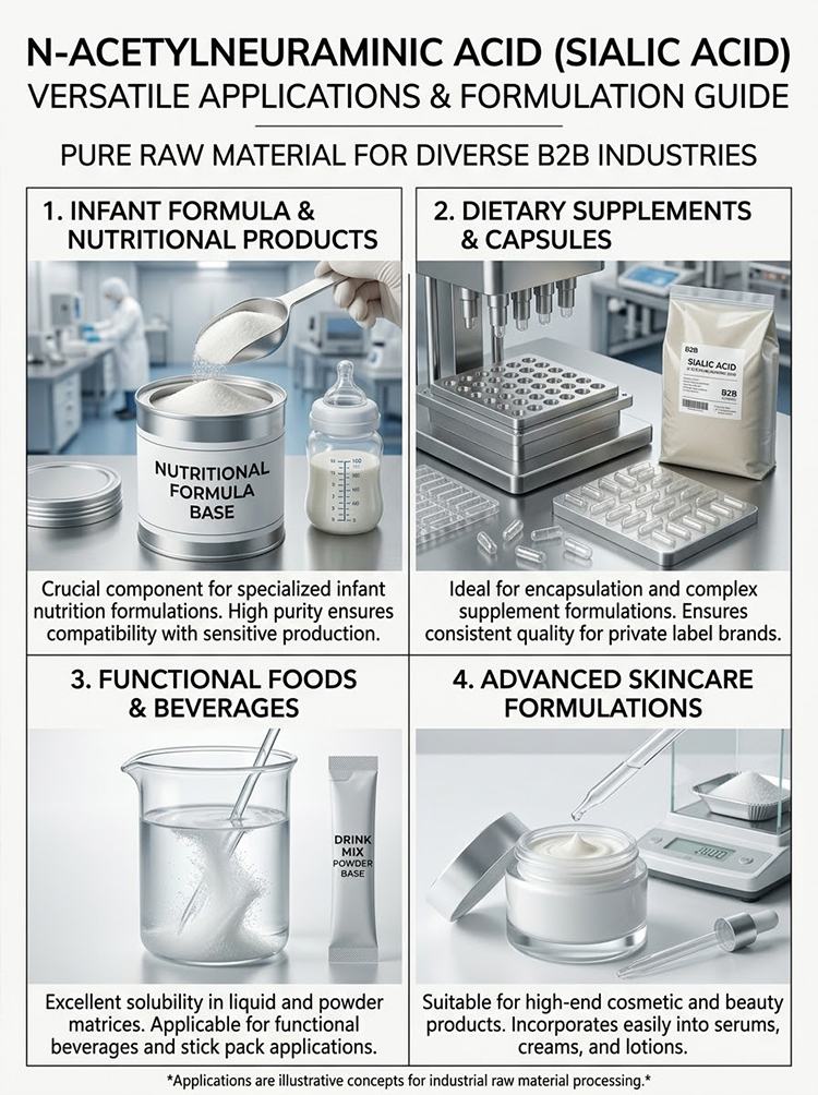 N-Acetylneuraminic Acid Sialic Acid Bulk Supply product detail image 8