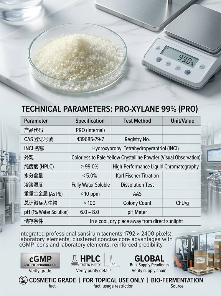 Pro-Xylane Hydroxypropyl Tetrahydropyrantriol 99% product detail image 7