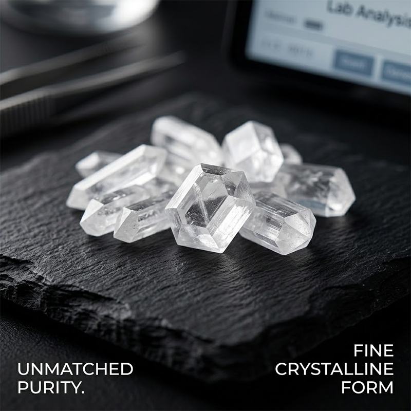 Pure Gamma-Aminobutyric Acid Crystals product detail image 2