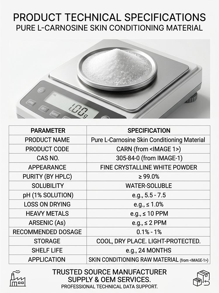 Pure L-Carnosine Skin Conditioning Material product detail image 7
