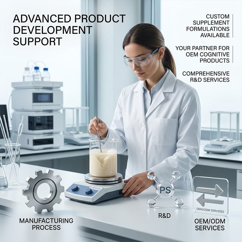 Pure Phosphatidylserine PS Plant Extract Powder product detail image 3