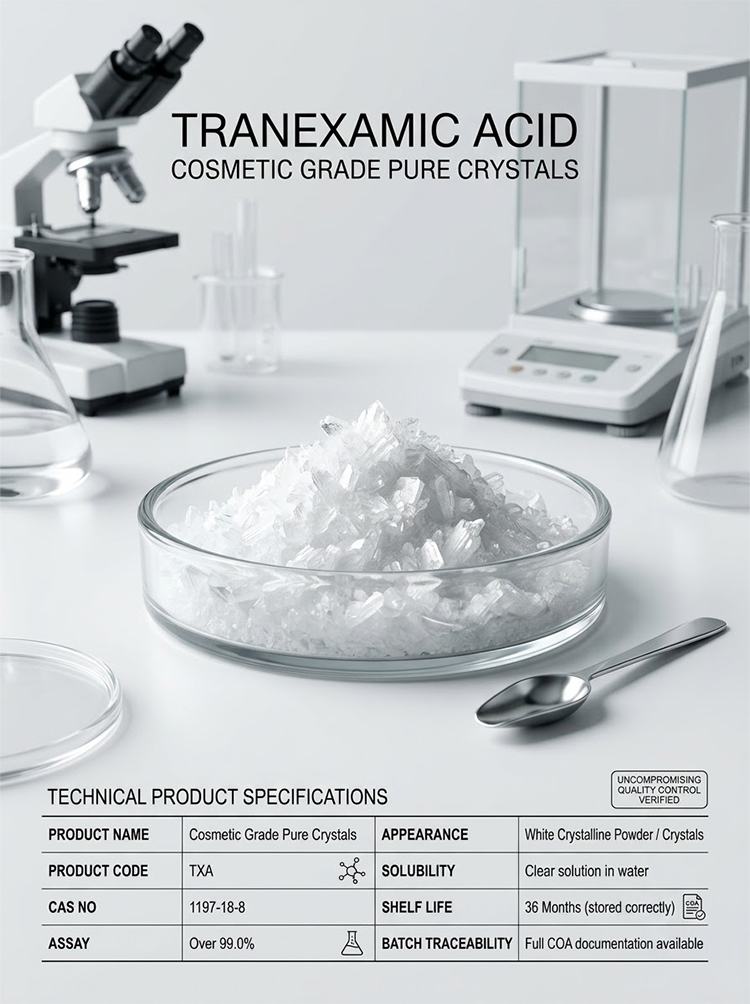 Tranexamic Acid Cosmetic Grade Pure Crystals product detail image 7