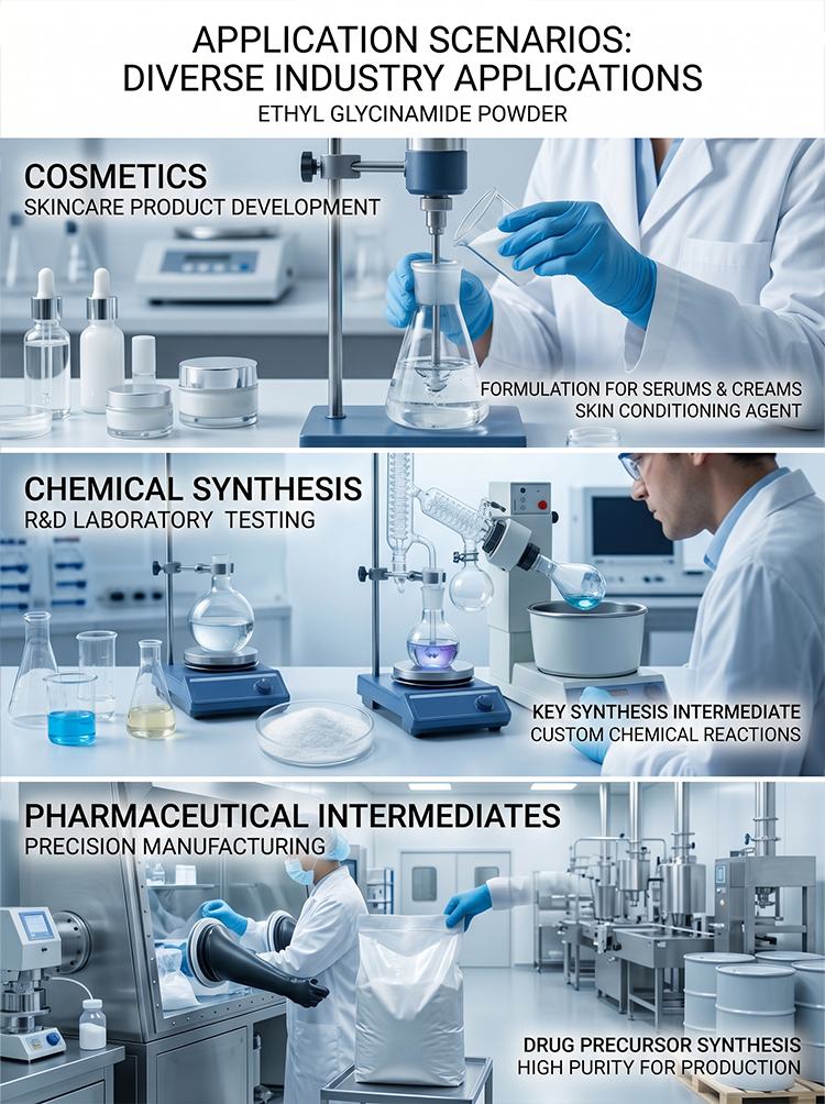 Ethyl Glycine Amide Powder product detail image 8