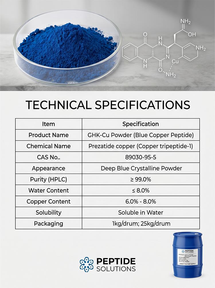 Blue Copper Peptide Powder product detail image 7