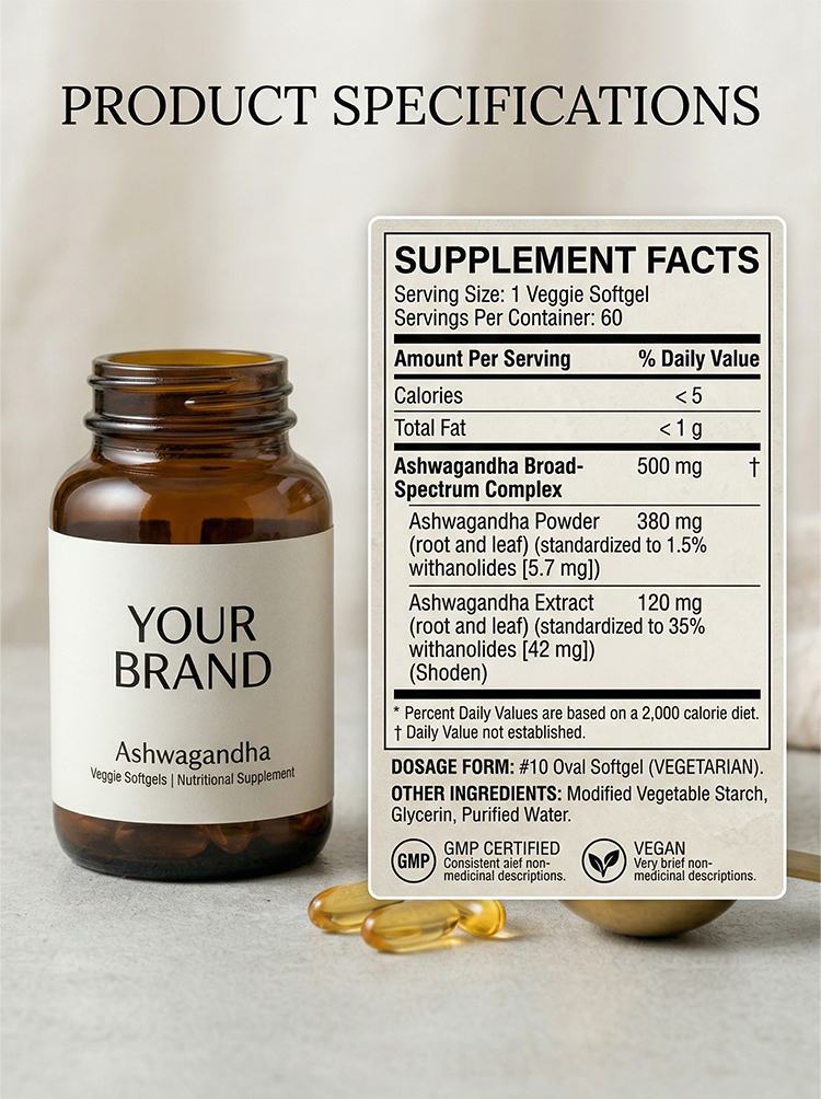 Ashwagandha Softgel product detail image 7