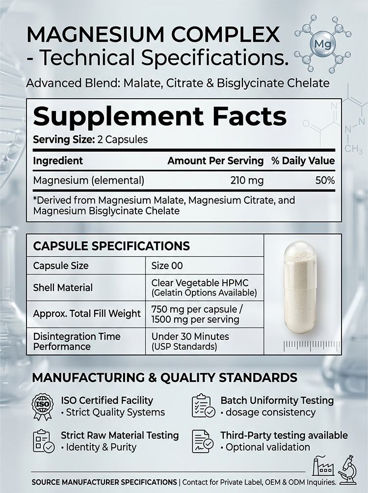 Magnesium Capsules product detail image 7