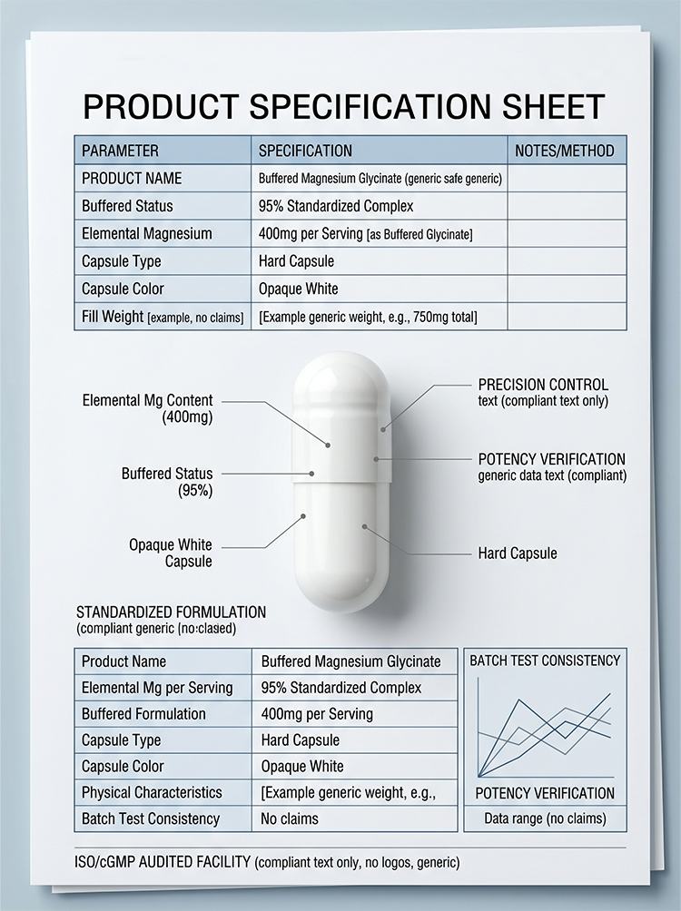 Magnesium Glycinate Capsule product detail image 7