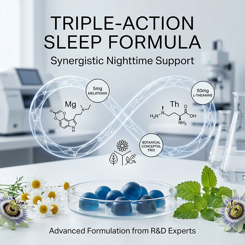 Melatonin, L-Theanine& Botanicals product detail image 3