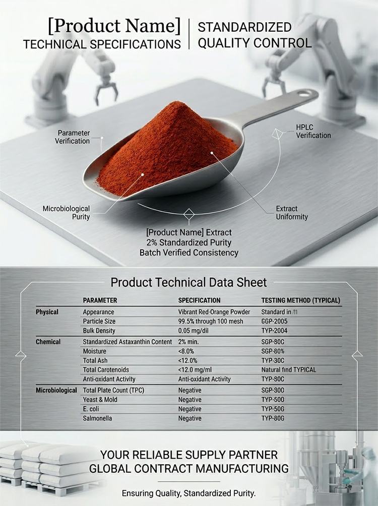Natural Astaxanthin Powder product detail image 7