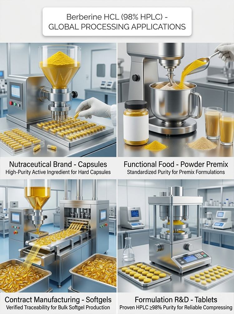 Berberine HCL 97% Powder product detail image 8
