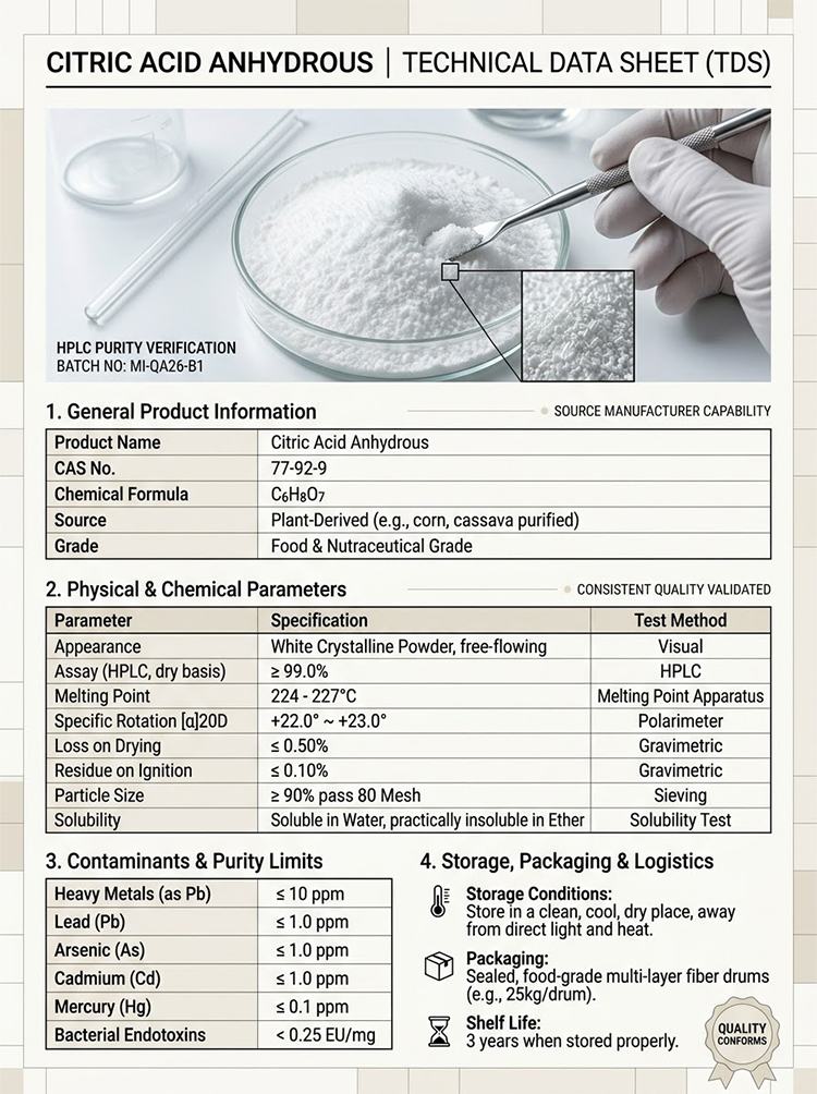 Citric Acid product detail image 7