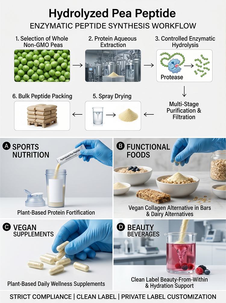 Hydrolyzed Pea Peptide product detail image 8