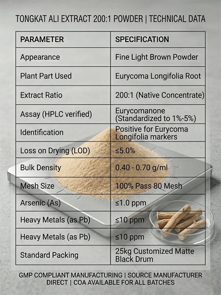 Tongkat Ali Extract200：1 product detail image 7