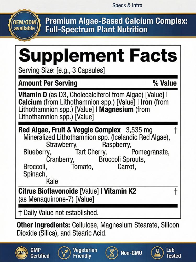 Algae-Based Calcium product detail image 7