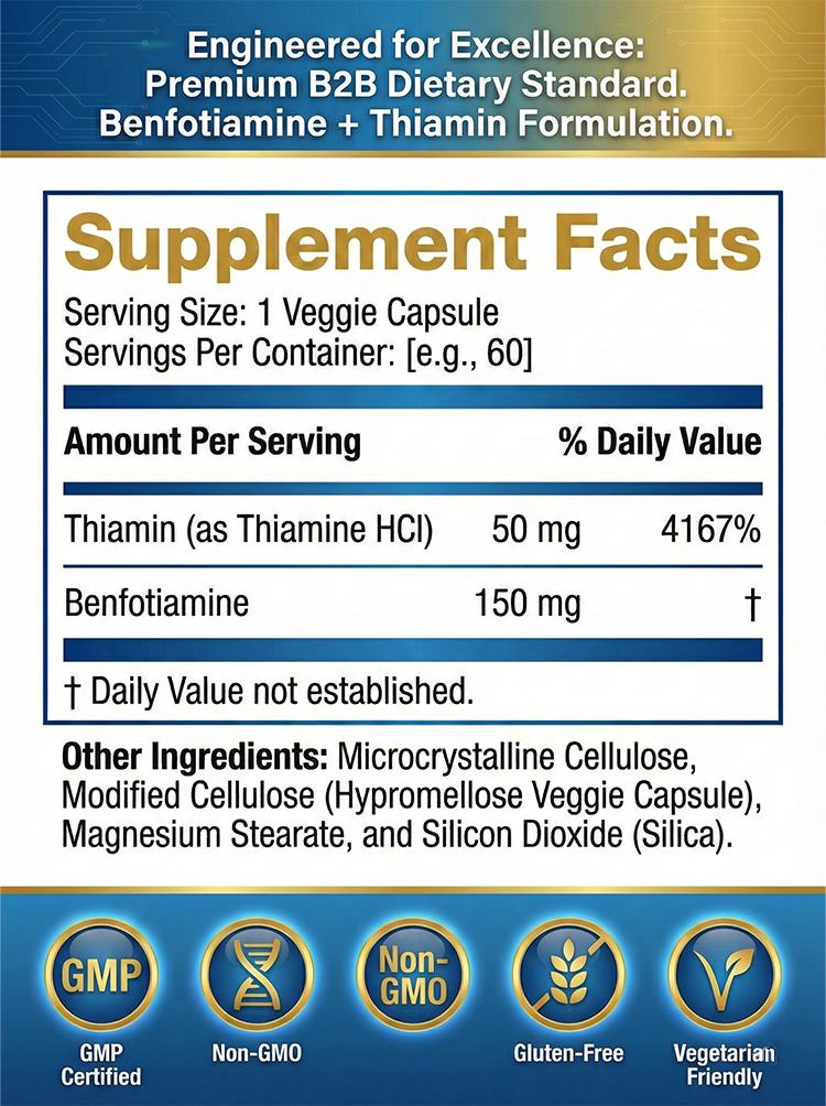 Benfotiaminewith Thiamin product detail image 7