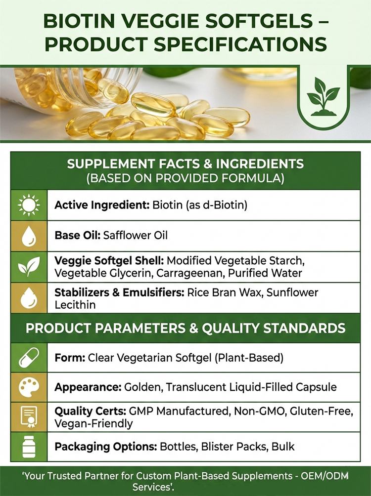 Biotin Supplement product detail image 7