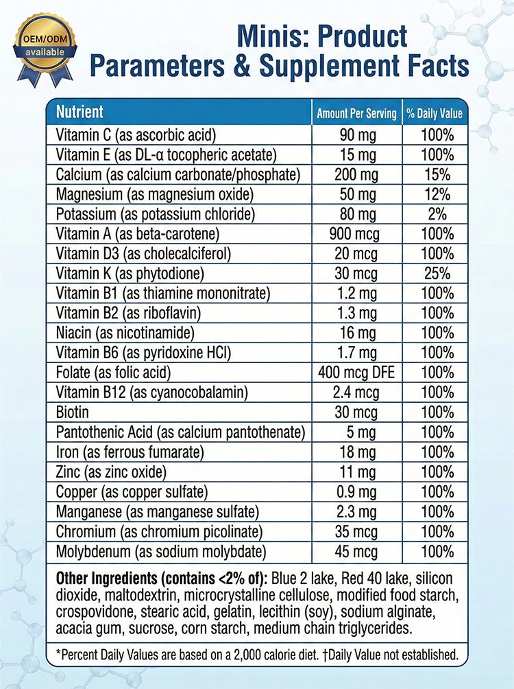 Multivitamin Mini Tablets product detail image 7