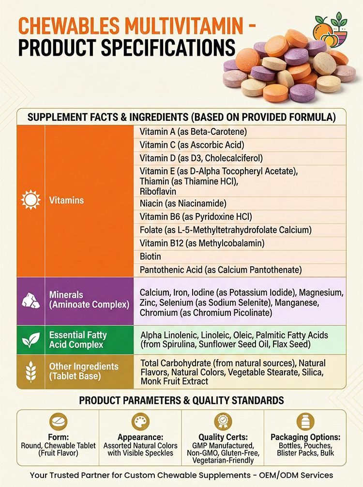 Chewables Multivitamin product detail image 7