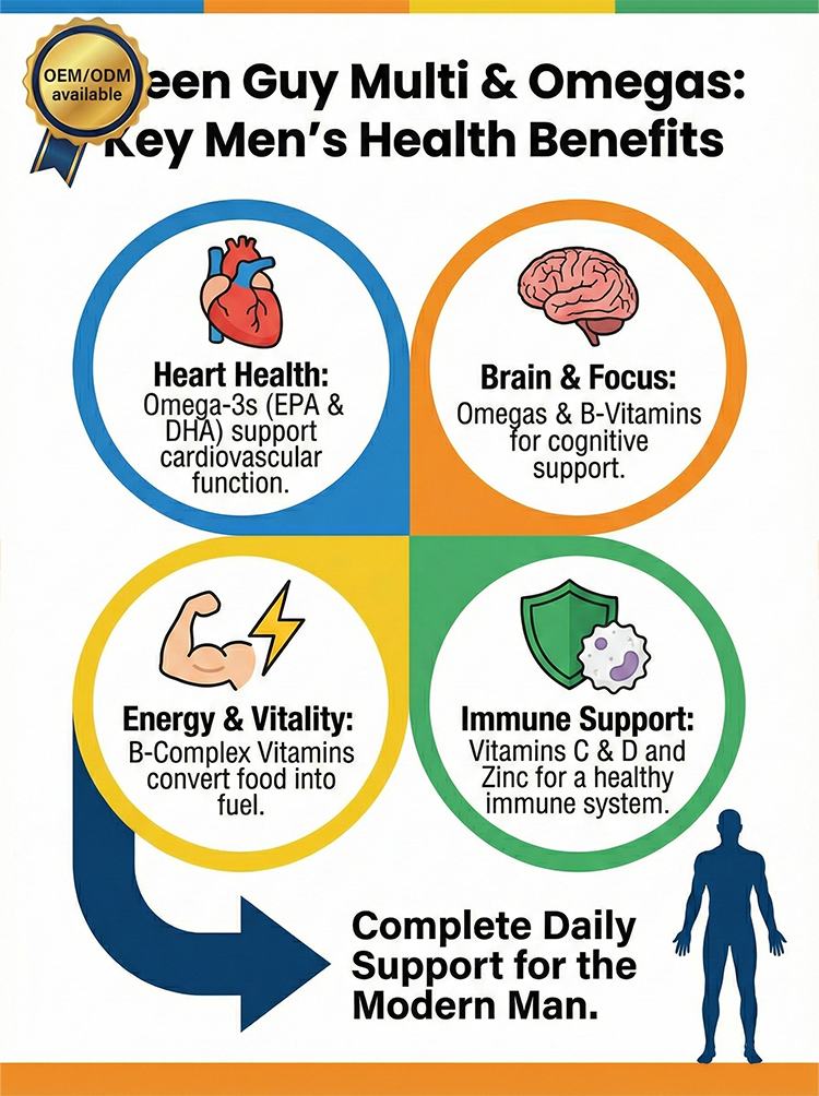 Teen Multivitamin and Omega Capsules product detail image 8