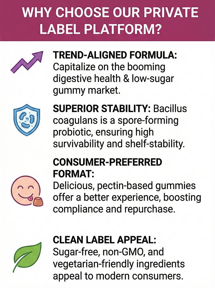 Probiotic Prebiotic Fiber Gummies product detail image 8